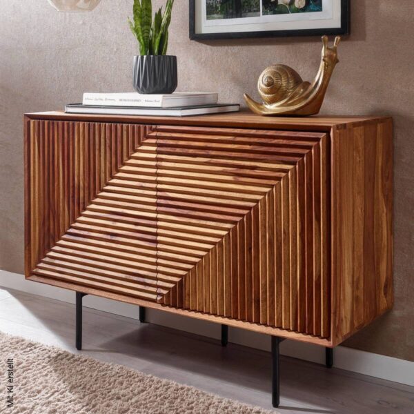 Sideboard rosenholz Nachbildung B/H/T: ca. 100x71x40 cm – Bild 5