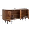 Sideboard rosenholz Nachbildung B/H/T: ca. 148x72x40 cm – Bild 4