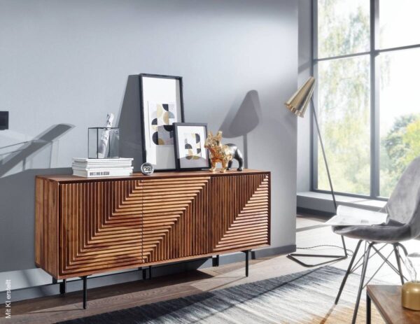 Sideboard rosenholz Nachbildung B/H/T: ca. 148x72x40 cm – Bild 5