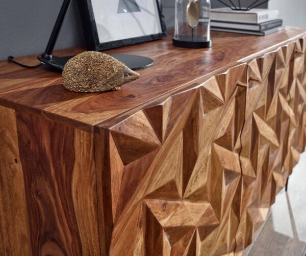 Sideboard rosenholz Nachbildung B/H/T: ca. 144x72x47 cm – Bild 3