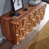 Sideboard rosenholz Nachbildung B/H/T: ca. 144x72x47 cm – Bild 4
