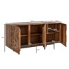 Sideboard rosenholz Nachbildung B/H/T: ca. 144x72x47 cm – Bild 5