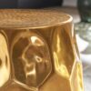 Beistelltisch gold Aluminium B/H/T: ca. 30x47x30 cm – Bild 4