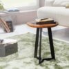 Beistelltisch rosenholz Holz B/H/T: ca. 35x45x35 cm – Bild 2