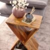 Beistelltisch rosenholz Nachbildung Holz B/H/T: ca. 43x60x30 cm Beistelltisch rosenholz Nachbildung Holz B/H/T: ca. 43x60x30 cm – Bild 3