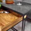 Beistelltisch 2er-Set. braun Holz B/H/T: ca. 60x50x30 cm Beistelltisch 2er-Set. braun Holz B/H/T: ca. 60x50x30 cm – Bild 3
