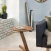 Beistelltisch rosenholz Holz B/H/T: ca. 45x50x45 cm – Bild 3