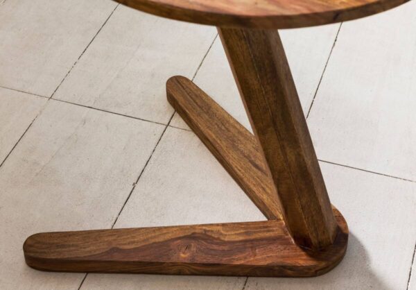 Beistelltisch rosenholz Holz B/H/T: ca. 45x50x45 cm – Bild 4