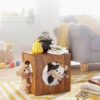 Beistelltisch rosenholz Holz B/H/T: ca. 35x35x35 cm Beistelltisch rosenholz Holz B/H/T: ca. 35x35x35 cm – Bild 4