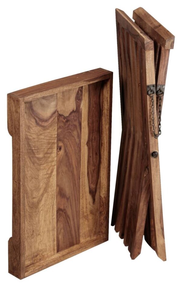 Beistelltisch rosenholz Holz B/H/T: ca. 60x57x40 cm – Bild 2