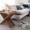 Beistelltisch rosenholz Holz B/H/T: ca. 60x57x40 cm – Bild 3
