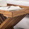 Beistelltisch rosenholz Holz B/H/T: ca. 60x57x40 cm – Bild 4