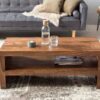 Couchtisch braun B/H/T: ca. 110x45x45 cm – Bild 5