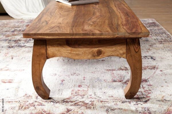 Couchtisch braun B/H/T: ca. 110x60x40 cm – Bild 5