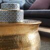 Couchtisch gold B/H/T: ca. 0x31x0 cm – Bild 2