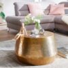 Couchtisch gold B/H/T: ca. 0x36x0 cm – Bild 5