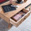 Couchtisch braun B/H/T: ca. 95x35x50 cm Couchtisch braun B/H/T: ca. 95x35x50 cm – Bild 5