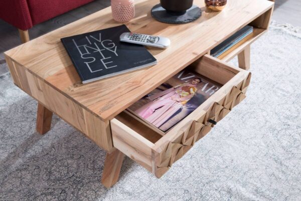 Couchtisch braun B/H/T: ca. 95x35x50 cm Couchtisch braun B/H/T: ca. 95x35x50 cm – Bild 5