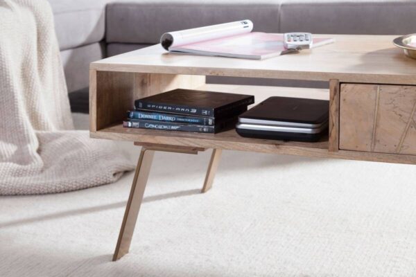 Couchtisch braun B/H/T: ca. 95x42x50 cm Couchtisch braun B/H/T: ca. 95x42x50 cm – Bild 5