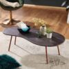 Couchtisch grau B/H/T: ca. 122x34x63 cm – Bild 2