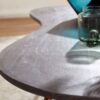 Couchtisch grau B/H/T: ca. 122x34x63 cm – Bild 4