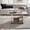 Couchtisch braun B/H/T: ca. 95x51x54 cm Couchtisch braun B/H/T: ca. 95x51x54 cm – Bild 3