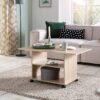 Couchtisch braun B/H/T: ca. 95x51x54 cm Couchtisch braun B/H/T: ca. 95x51x54 cm – Bild 4