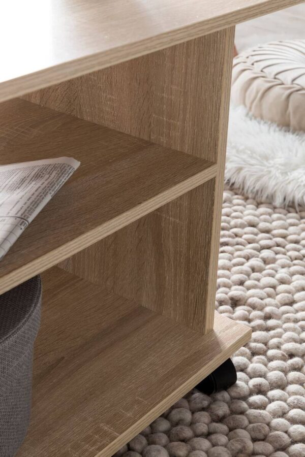 Couchtisch braun B/H/T: ca. 95x51x54 cm Couchtisch braun B/H/T: ca. 95x51x54 cm – Bild 5