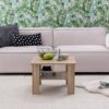 Couchtisch braun B/H/T: ca. 60x42x60 cm – Bild 4