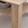 Couchtisch braun B/H/T: ca. 60x42x60 cm – Bild 5