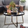 Couchtisch schwarz B/H/T: ca. 78x42x78 cm Couchtisch schwarz B/H/T: ca. 78x42x78 cm – Bild 5