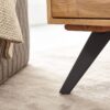 Couchtisch braun B/H/T: ca. 45x45x95 cm – Bild 4