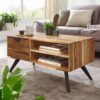 Couchtisch braun B/H/T: ca. 45x45x95 cm – Bild 5