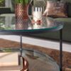 Couchtisch schwarz B/H/T: ca. 80x45x80 cm – Bild 2
