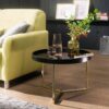 Couchtisch schwarz gold B/H/T: ca. 0x42x0 cm Couchtisch schwarz gold B/H/T: ca. 0x42x0 cm – Bild 4
