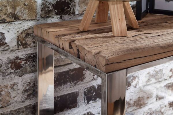 Konsolentisch braun Holz B/H/T: ca. 115x76x46 cm – Bild 4