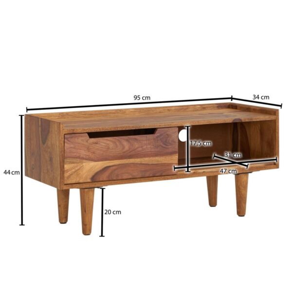 Lowboard rosenholz Nachbildung B/H/T: ca. 95x44x34 cm – Bild 5