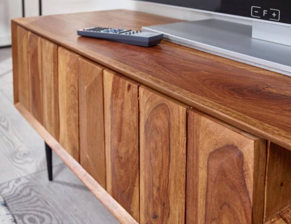 Lowboard rosenholz Nachbildung B/H/T: ca. 123x42x35 cm – Bild 2