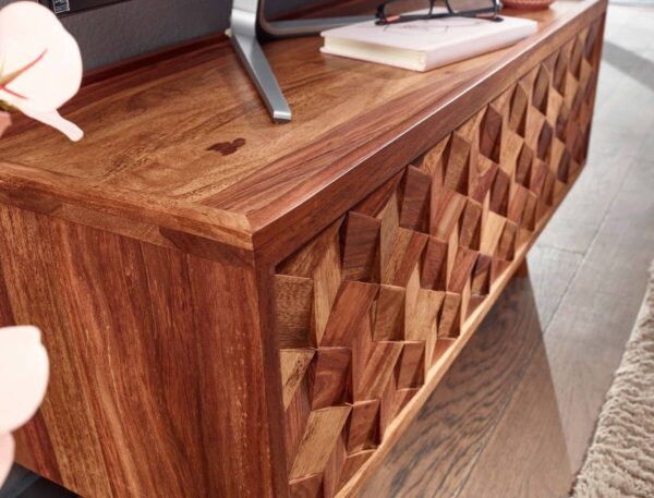 Lowboard rosenholz Nachbildung B/H/T: ca. 92x44x35 cm – Bild 4