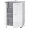 Schuhschrank weiß B/H/T: ca. 60x90x35 cm – Bild 3