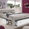 Funktionsbett Stefan Beton Optik weiß Liegefläche B/L: ca. 140x200 cm – Bild 4