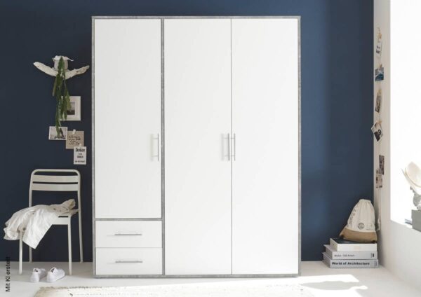 Kleiderschrank Valencia B/H/T: ca. 155x195x60 cm – Bild 3