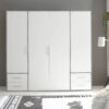Kleiderschrank Valencia Beton Optik B/H/T: ca. 206x195x60 cm – Bild 2
