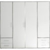 Kleiderschrank Valencia Beton Optik B/H/T: ca. 206x195x60 cm – Bild 5