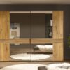 Schwebetürenschrank Trattino Oak B/H/T: ca. 270x210x61 cm – Bild 3