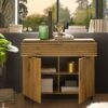 Kommode Trattino Oak B/H/T: ca. 111x91x40 cm – Bild 2