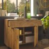 Kommode Trattino Oak B/H/T: ca. 111x91x40 cm – Bild 3