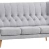 Sofa Falun hellgrau B/H/T: ca. 187x101x95 cm – Bild 3