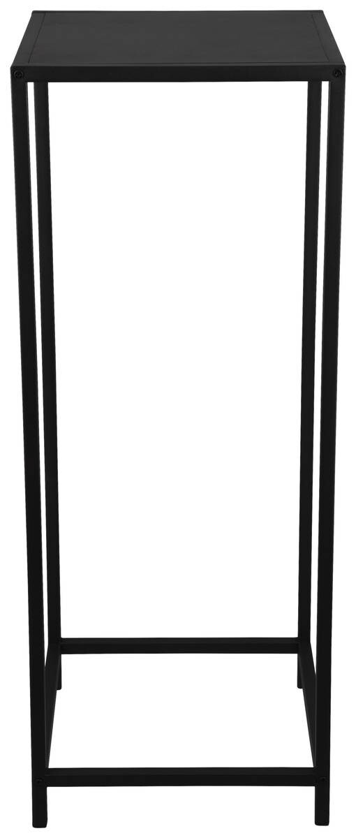 Beistelltisch Vera schwarz lackiert Metall B/H/T: ca. 31x80x31 cm Beistelltisch Vera schwarz lackiert Metall B/H/T: ca. 31x80x31 cm – Bild 4