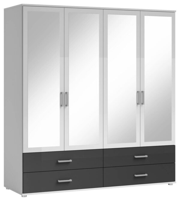 Kleiderschrank Ivar weiß B/H/T: ca. 181x190x51 cm Kleiderschrank Ivar weiß B/H/T: ca. 181x190x51 cm – Bild 5